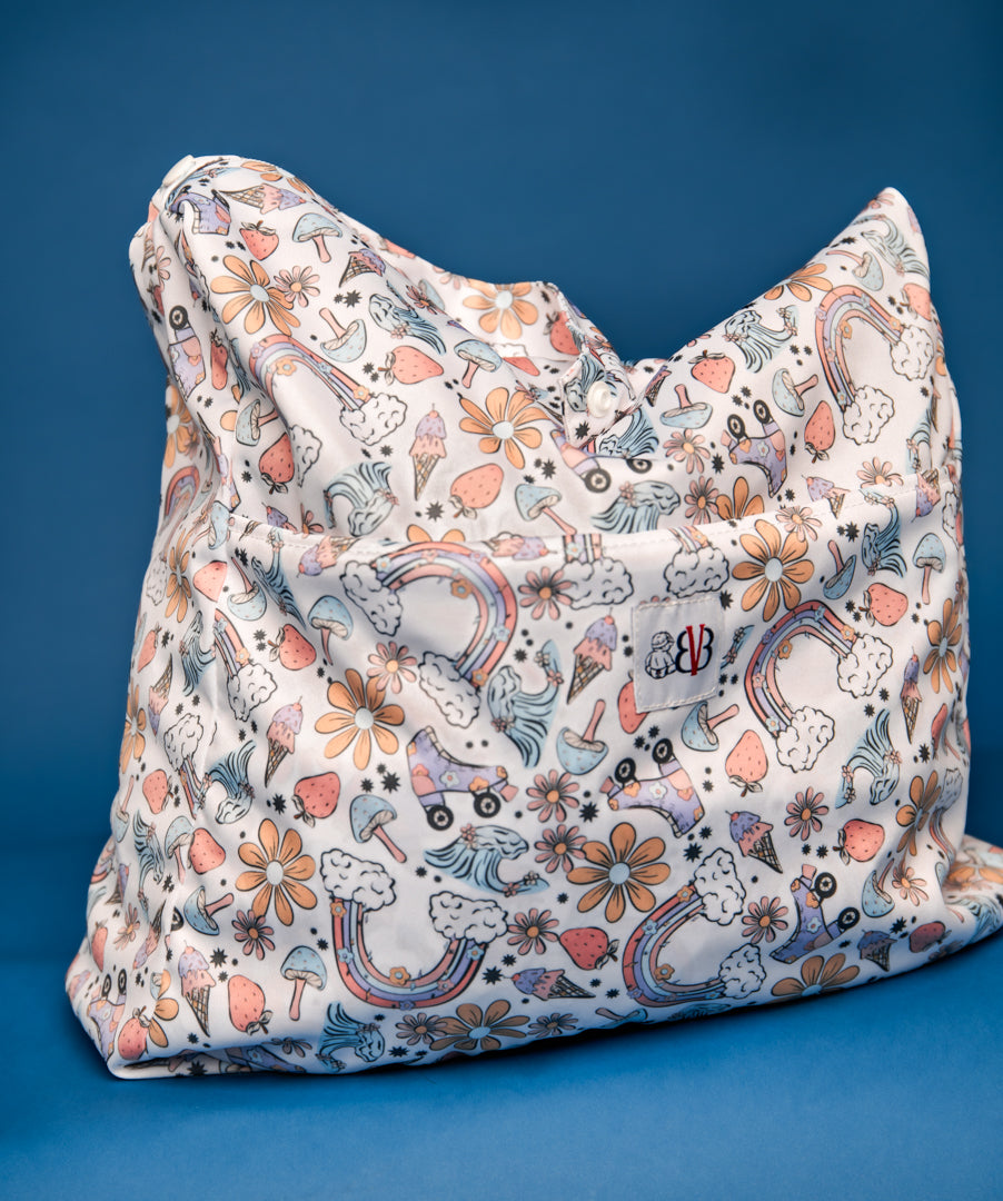 Magical Mushrooms | Cloth Diaper Wet bag