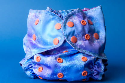 Frozen Wonderland-Legacy Ruffled Elastic Pocket Diaper