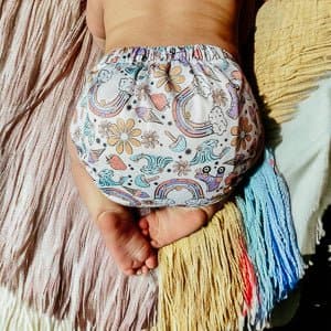 Magical Mushroom| Merit Line OS pocket diaper - Veteran Baby Brigadecloth diaper